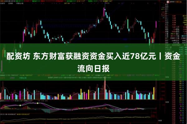 配资坊 东方财富获融资资金买入近78亿元丨资金流向日报