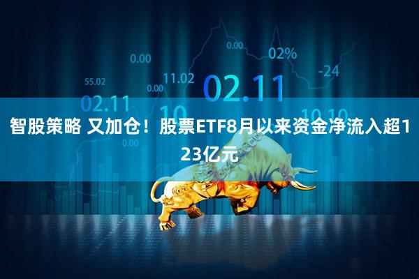 智股策略 又加仓！股票ETF8月以来资金净流入超123亿元